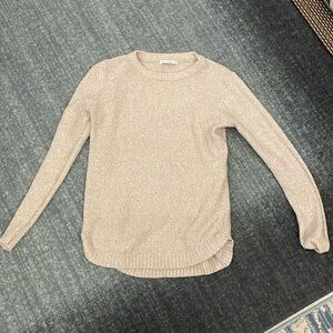 Pink Clover. Women small long sleeve sweater.